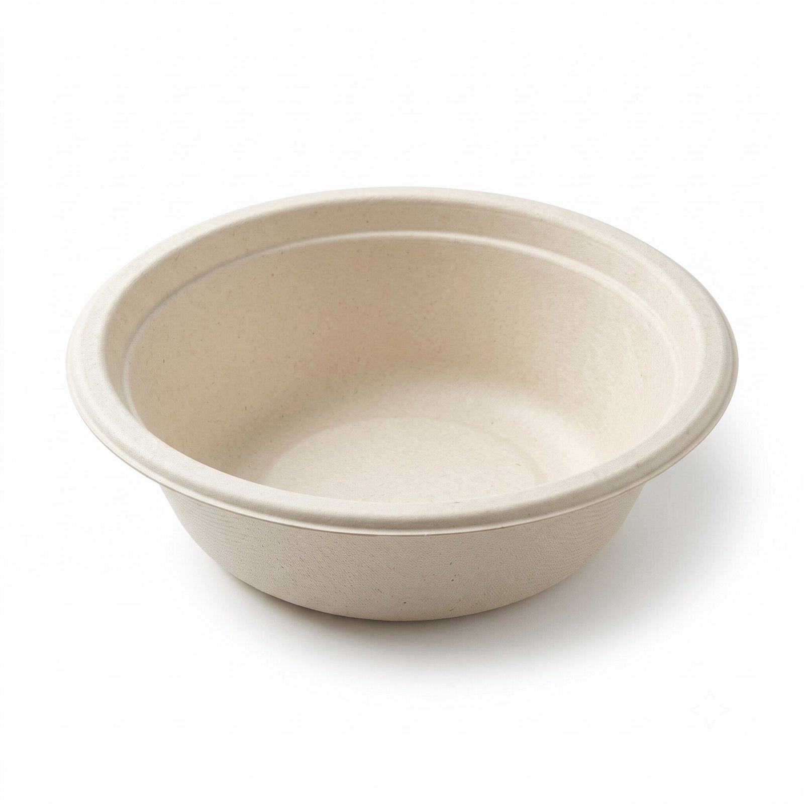 4 Inch Round Areca Leaf Deep Bowl
